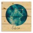 Libra Zodiac Sign Astrological Constellation 14x14 Pallet Wood Art