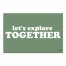 Let's Explore Together 12x18 Canvas Wall Art