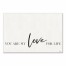 You Are My Love For Life 12x18 Canvas Wall Art