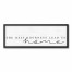 The Best Journeys Lead You Home Framed 12x36 Black Framed Canvas
