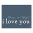 Please Don't Forget I Love You 11x14 Canvas Wall Art