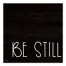 Be Still 12x12 Canvas Wall Art