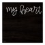 My Heart 12x12 Canvas Wall Art