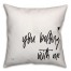 You Belong With Me 16x16 Spun Poly Pillow