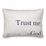 Trust Me -God Lumbar 14x20 Spun Poly Pillow