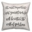 Important Work 16x16 Spun Poly Pillow