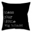 Bless Your Little Big Heart 16x16 Spun Poly Pillow