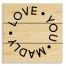 Love You Madly 10.5x10.5 Pallet Wood Art