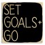 Set Goals + Go 10.5x10.5 Pallet Wood Art