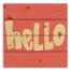 Hello 14x14 Pallet Wood Art