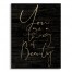 You Are A Thing Of Beauty 10.5x14 Pallet Wood Art