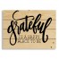 Grateful Is A Happy Place To Be 20x14 Pallet Wood Art