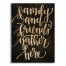 Family And Friends Gather Here 14x20 Pallet Wood Art