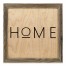 Home 12x12 Framed Pallet Wood Art