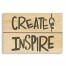 Create & Inspire 10.5x7 Pallet Wood Art