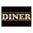Diner 10.5x7 Pallet Wood Art