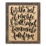 For The Rest Of My Life 14x11 Framed Pallet Wood Art