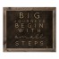Big Journeys Begin With Small Steps 24x20 Framed Pallet Wood Art