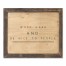 Work Hard And Be Nice To People 14x11 Framed Pallet Wood Art