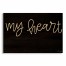 My Heart 10.5x7 Pallet Wood Art