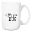 Jaxn Blvd I Love You Bug 15 oz Mug