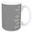 Jaxn Blvd Do More Of What Makes You Happy Gray 15 oz Mug