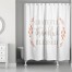 Grateful Thankful Blessed 71x74 Shower Curtain