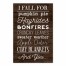 I Fall for Autumn Things 16x24 Canvas Wall Art