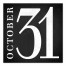 October Thirty One 16x16 Canvas Wall Art