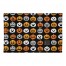 Boo Pumpkin Pattern 2x3 Area Rug