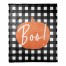 Boo Buffalo Check 50x60 Coral Fleece Blanket