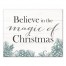 Believe in the Magic of Christmas 16x20 Canvas Wall Art