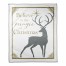 Believe in the Magic of Christmas 50x60 Coral Fleece Blanket