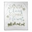Santa Claus Is Coming To Town 50x60 Coral Fleece Blanket