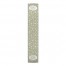 Gold Merry Christmas Snowflake Pattern Runner