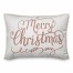 Merry Christmas 14x20 Spun Poly Pillow