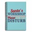 Santa's Workshop 6x8 Ruled Spiral Notebook