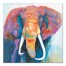 Watercolor Elephant 16x16 Canvas Wall Art
