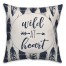 Wild At Heart 18x18 Spun Poly Pillow