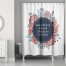 Beautiful Minds Inspire Others 71x74 Shower Curtain