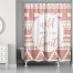 Wild at Heart Tribal Print 71x74 Shower Curtain