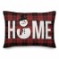 Snowman Home 14x20 Spun Poly Pillow