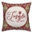 Jingle All The Way 18x18 Spun Poly Pillow