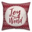 Joy To The World 18x18 Spun Poly Pillow