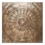 Bronze Distressed Gear 12x12 Canvas Wall Art