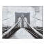 Brooklyn Bridge Sketch 16x20 Canvas Wall Art