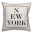 New York City Pyramid 18x18 Spun Poly Pillow