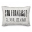 San Fransisco Coordinates 14x20 Spun Poly Pillow