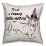 Happy Hallo-weenie 18x18 Spun Poly Pillow