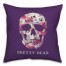 Pretty Dead 18x18 Spun Poly Pillow